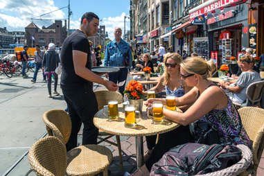 drinking in Amsterdam