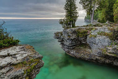 Cave Point County Park wisconsin