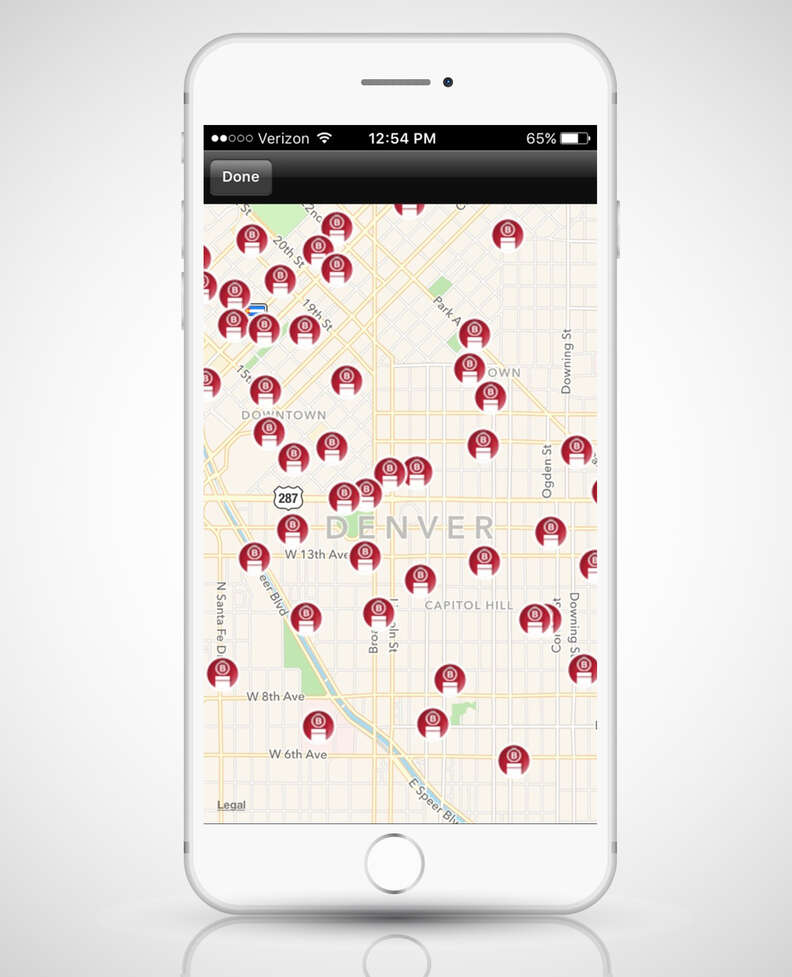 B-Cycle app screenshot