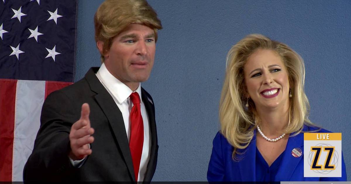 Hillary Clinton Porn Donald - Donald Trump Hillary Clinton Porn Parody: Brazzers Releases 'ZZ Erection' -  Thrillist