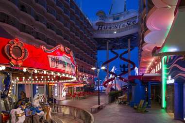 Boardwalk on Harmony of the Sea