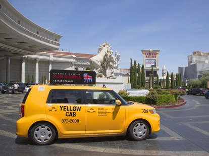Taxi in Las Vegas 