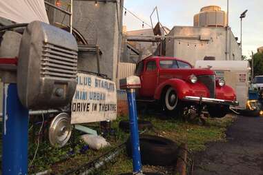 The Blue Starlite Drive-In in Miami
