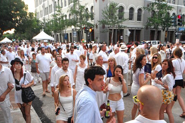 Whitney White Linen Night
