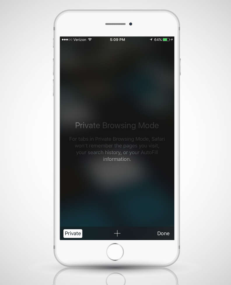 safari private browsing mode