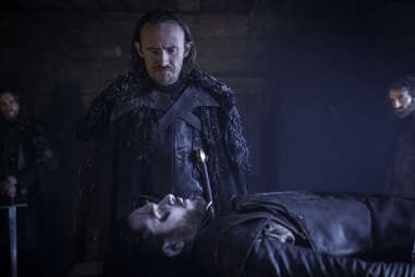 Kit Harington as Jon Snow who is dead