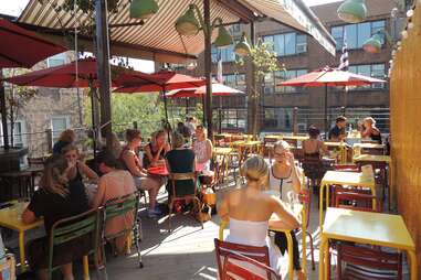 The rooftop at Juliette