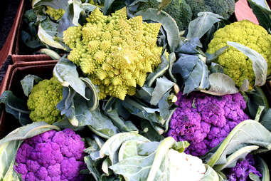 Produce at the farmer's market 