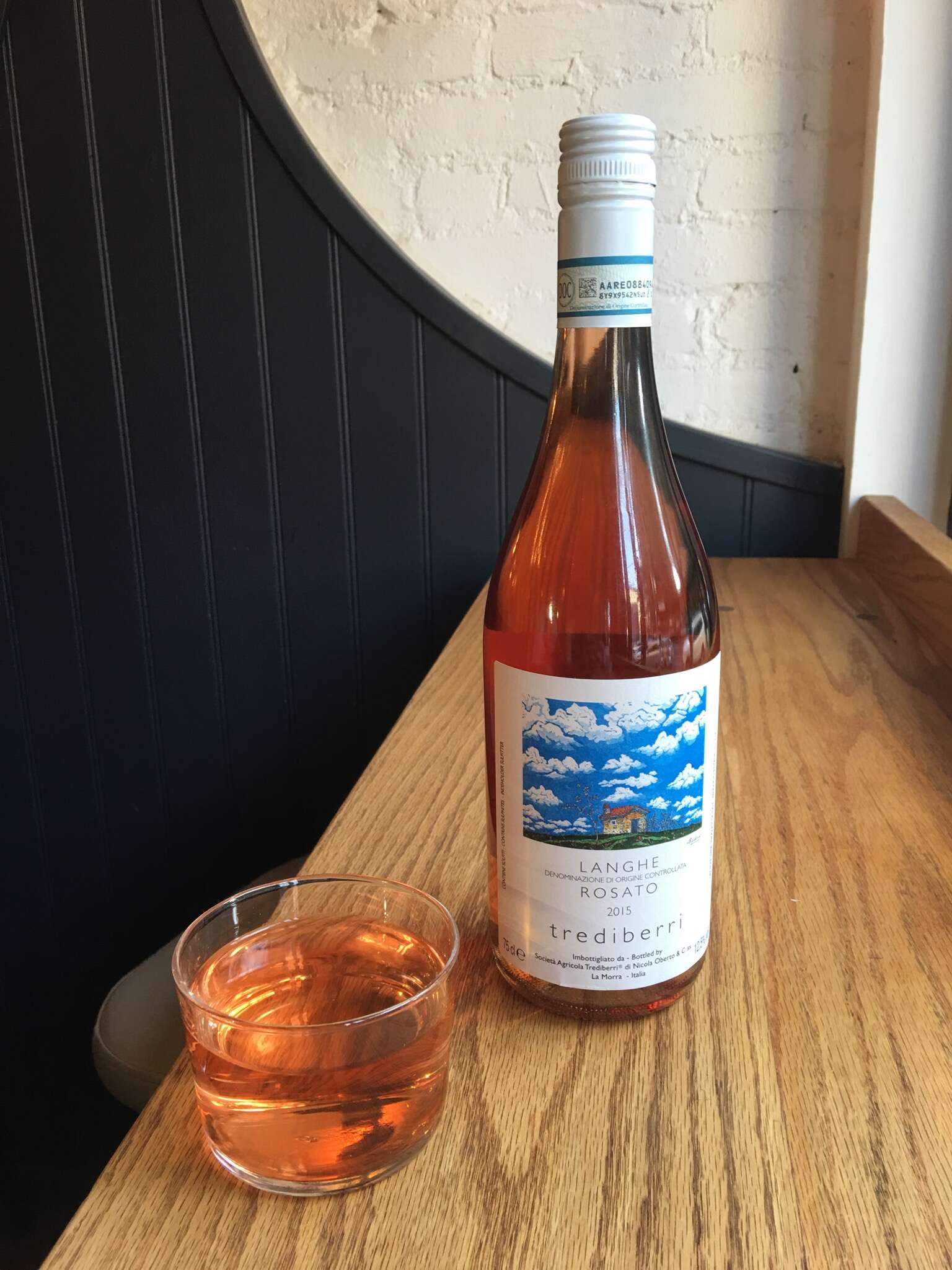 Langhe Rosato Trediberri 2015