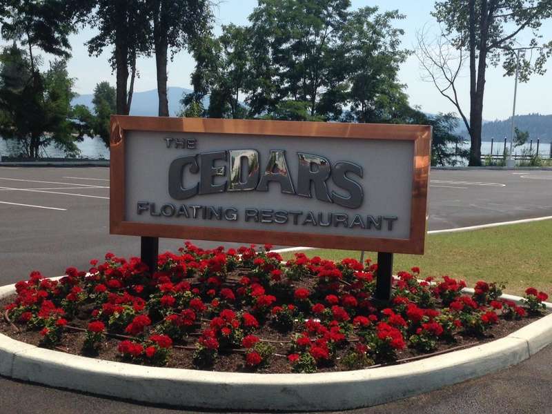 The Cedars Floating Restaurant A Restaurant in Coeur d'Alene, ID