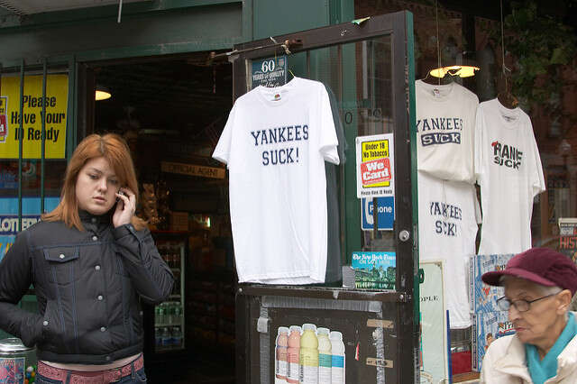 yankees suck shirt