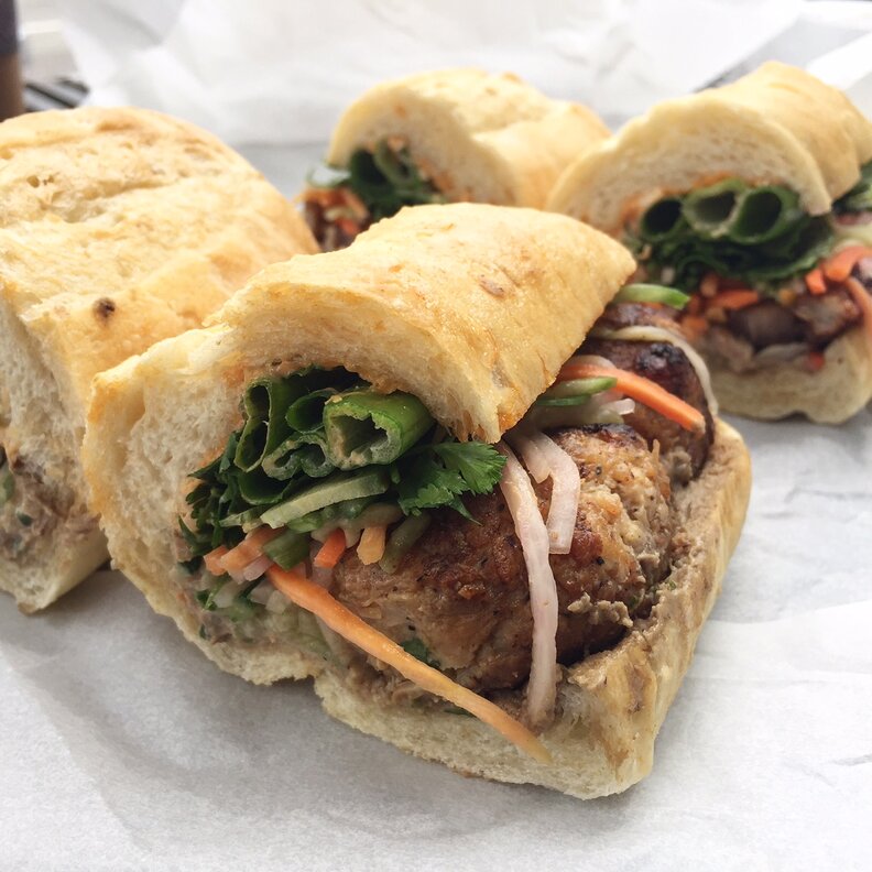 Bahn Sui, Smorgasburg, Los Angeles, Bahn Mi