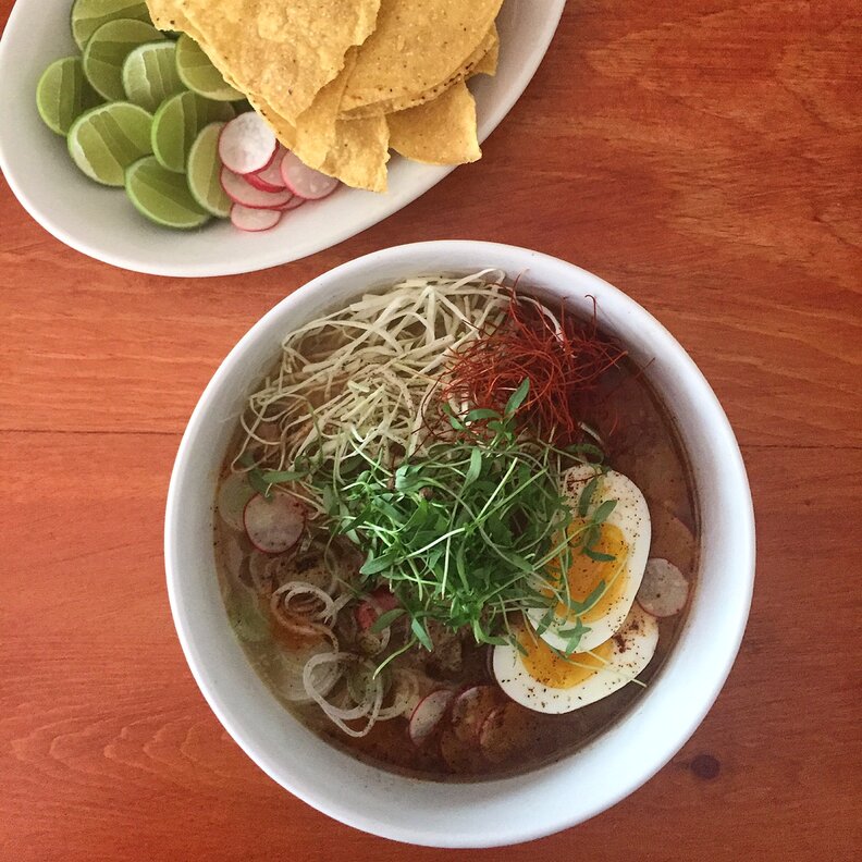 Pozole at Smorgasburg