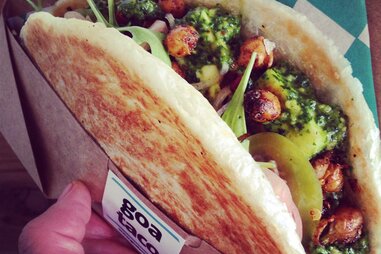 Goa Tacos, Smorgasburg, Los Angeles