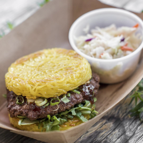 Ramen Burger, Smorgasburg, Los Angeles