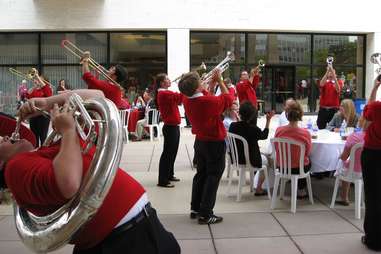 The UW marching band