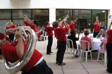 The UW marching band 