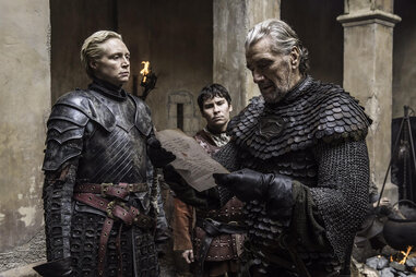 brienne and blackfish game of thrones