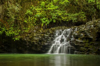 Twin Falls in Maui