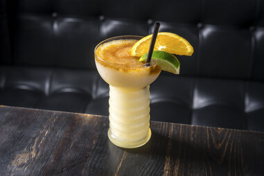 A frozen cocktail at the Boilermaker