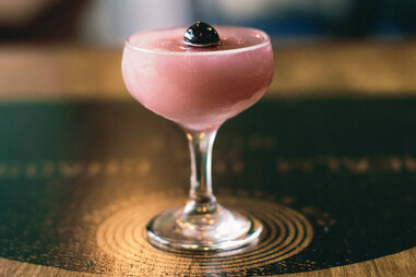 Pink Baby cocktail at Don Muang Airport