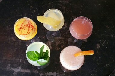 Frozen cocktails at Quality Italian