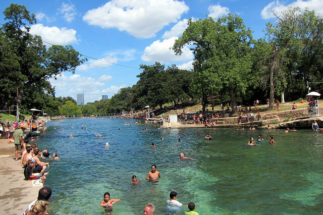 Barton spring Austin Texas