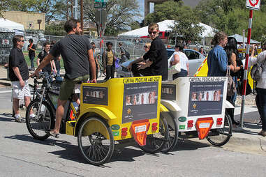 Austin Capital pedicab