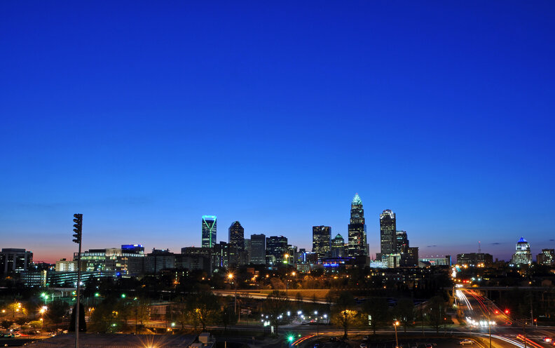 Charlotte, NC skyline