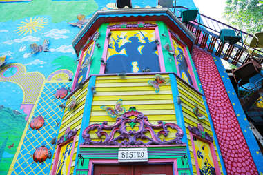 The exterior of Randyland 