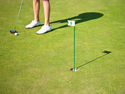 Golf Drinking Accessory Flask