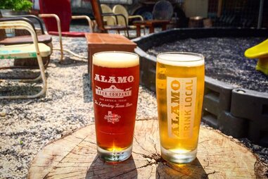 Alamo Beer patio