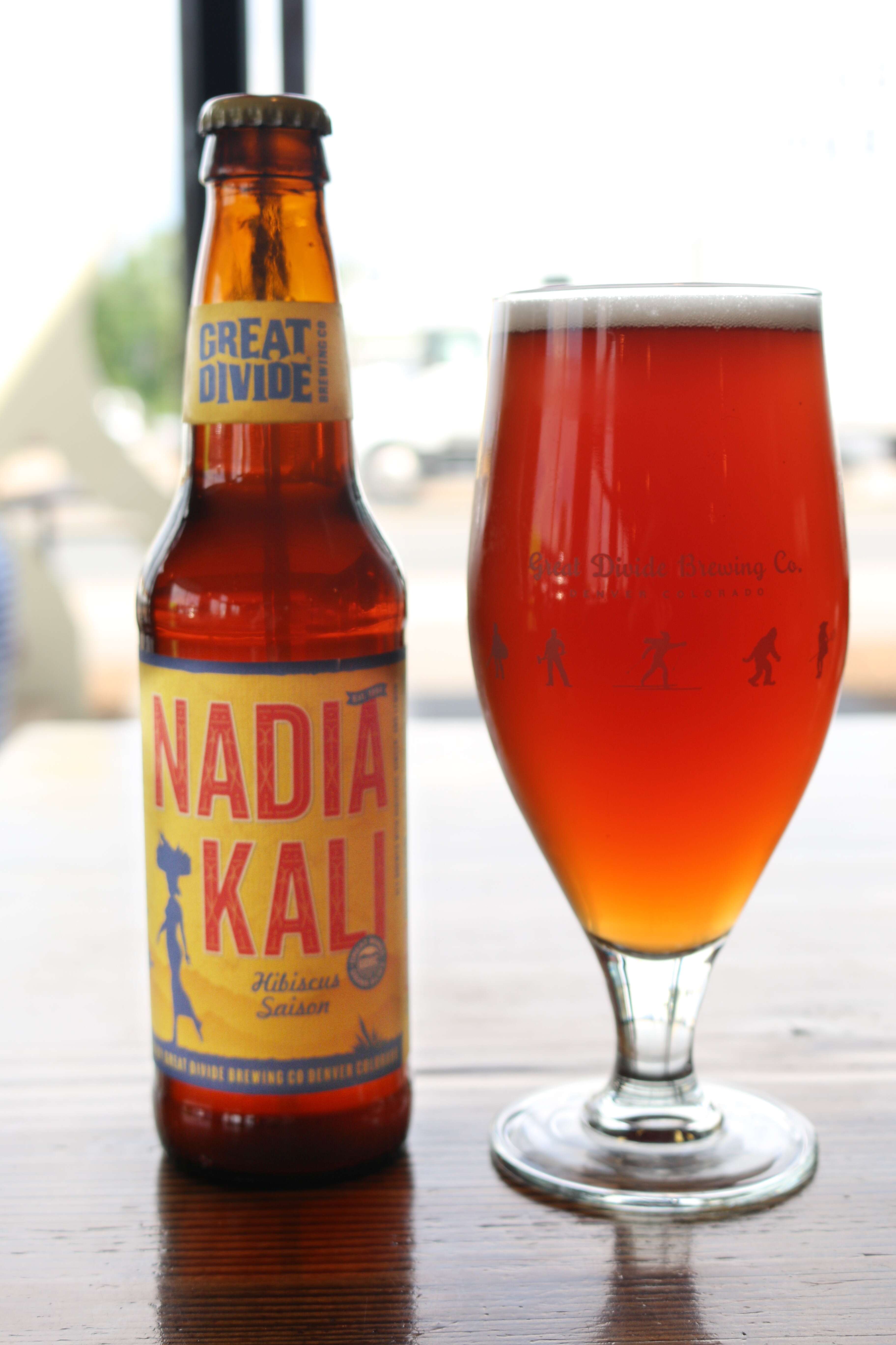 Nadia Kali beer from Great Divide Brewing 