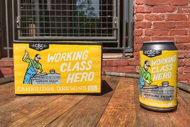 Working Class Hero beer in Cambridge