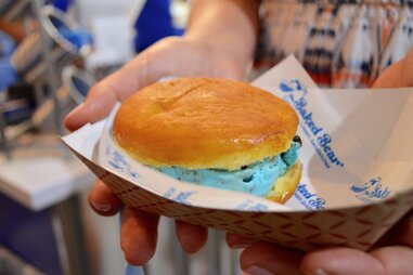 Donut ice cream sandwich The Baked Bear Phoenix