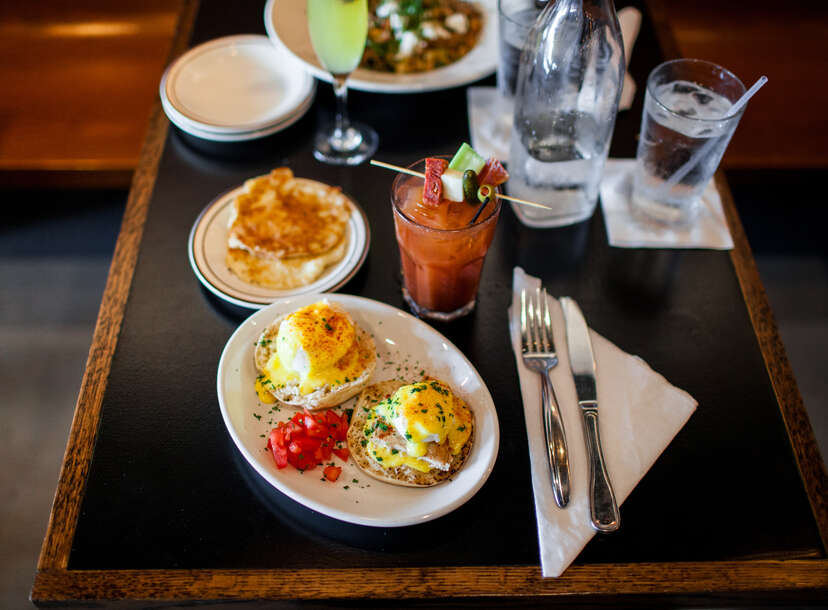 This Detroit Brunch Spot Serves Gigantic Mimosas To Share With