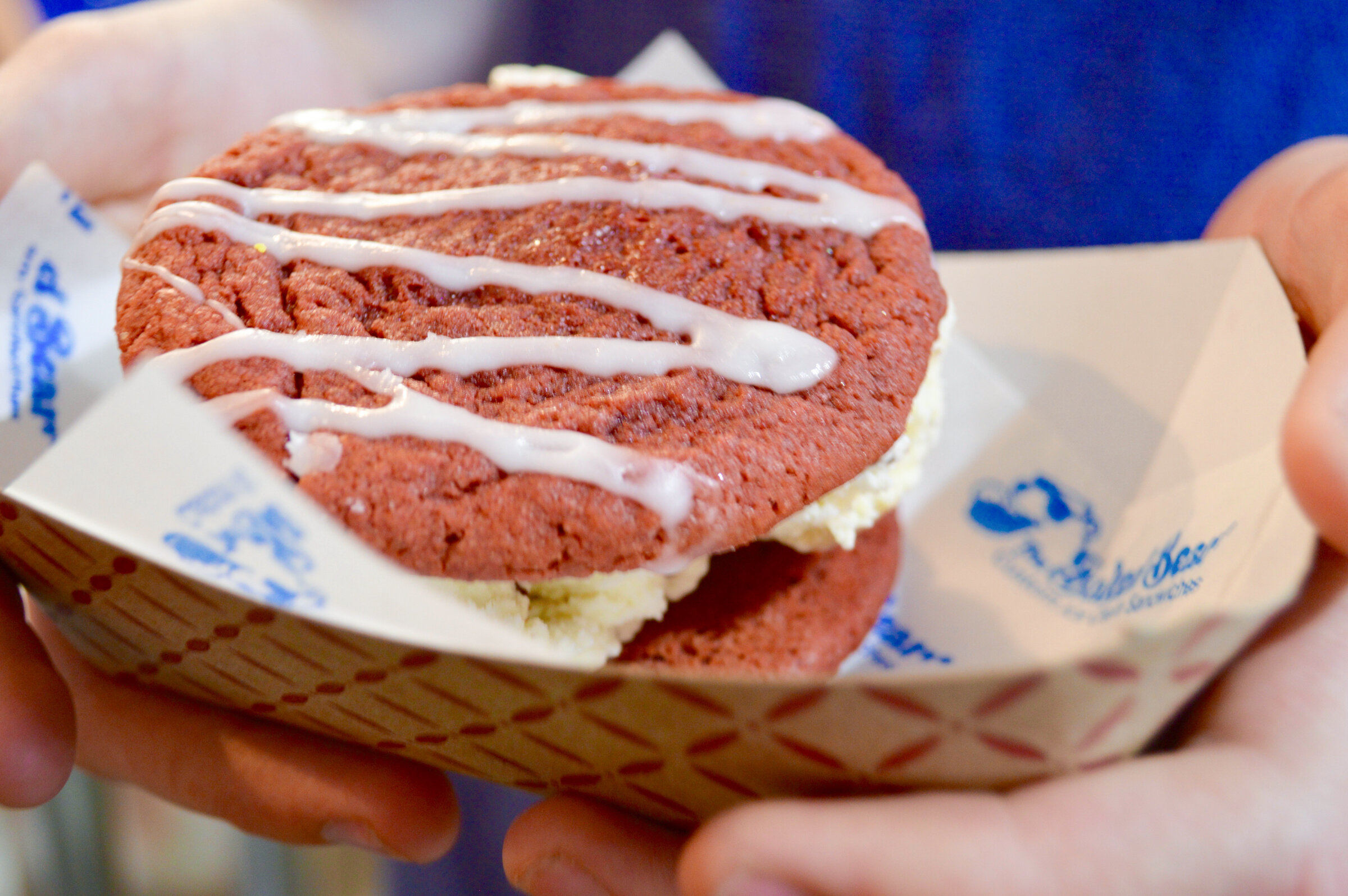 Red velvet cookie sandwich The Baked Bear Phoenix