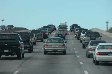 Don't tailgate -- it's ultimately bad for mileage.