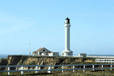 Point Arena Lighthouse in California 