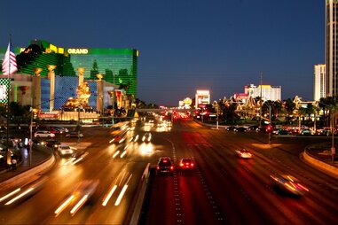 Las VEgas traffic flow