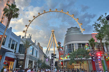 High roller Ferris wheel Las Vegas