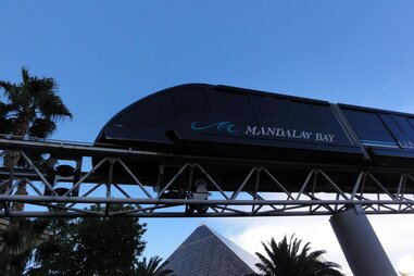 Shuttle train Mandalay Bay