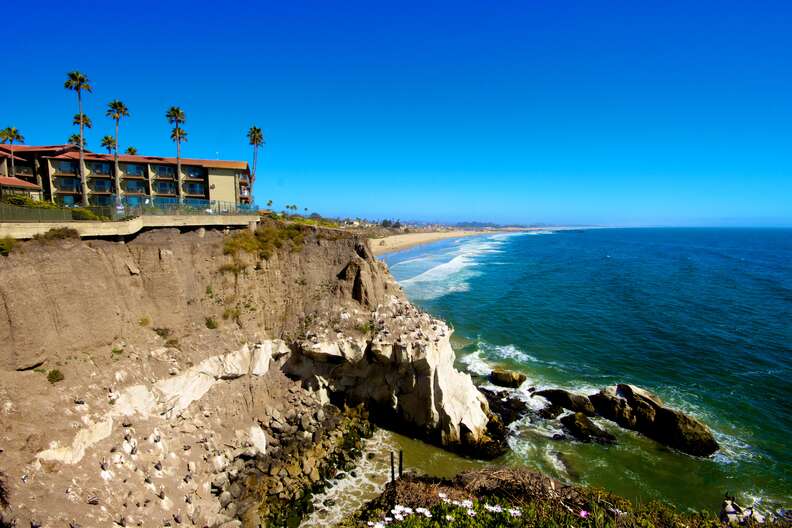 Cliffs at Pismo Beach