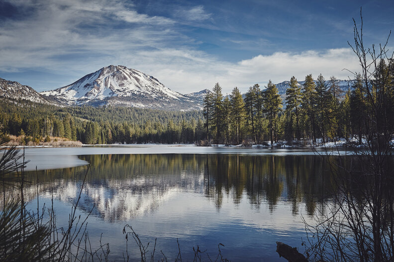 Mount Lassen in California
