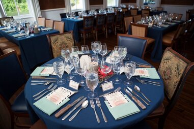 The dining room at Old Village Post House