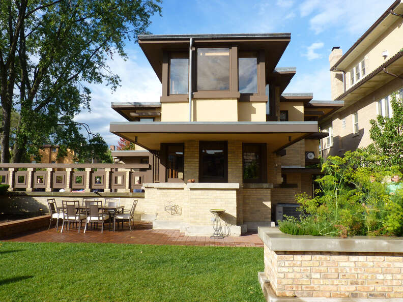 Frank Lloyd Wright-designed house in Chicago 