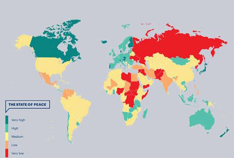 The Safest Countries 2016 Global Peace Index - Thrillist