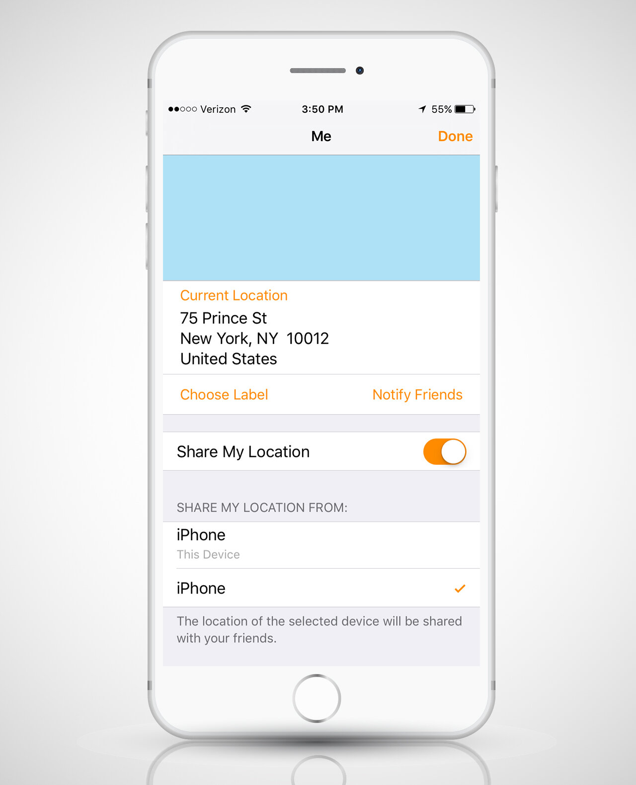 find my friends app in iphone 6