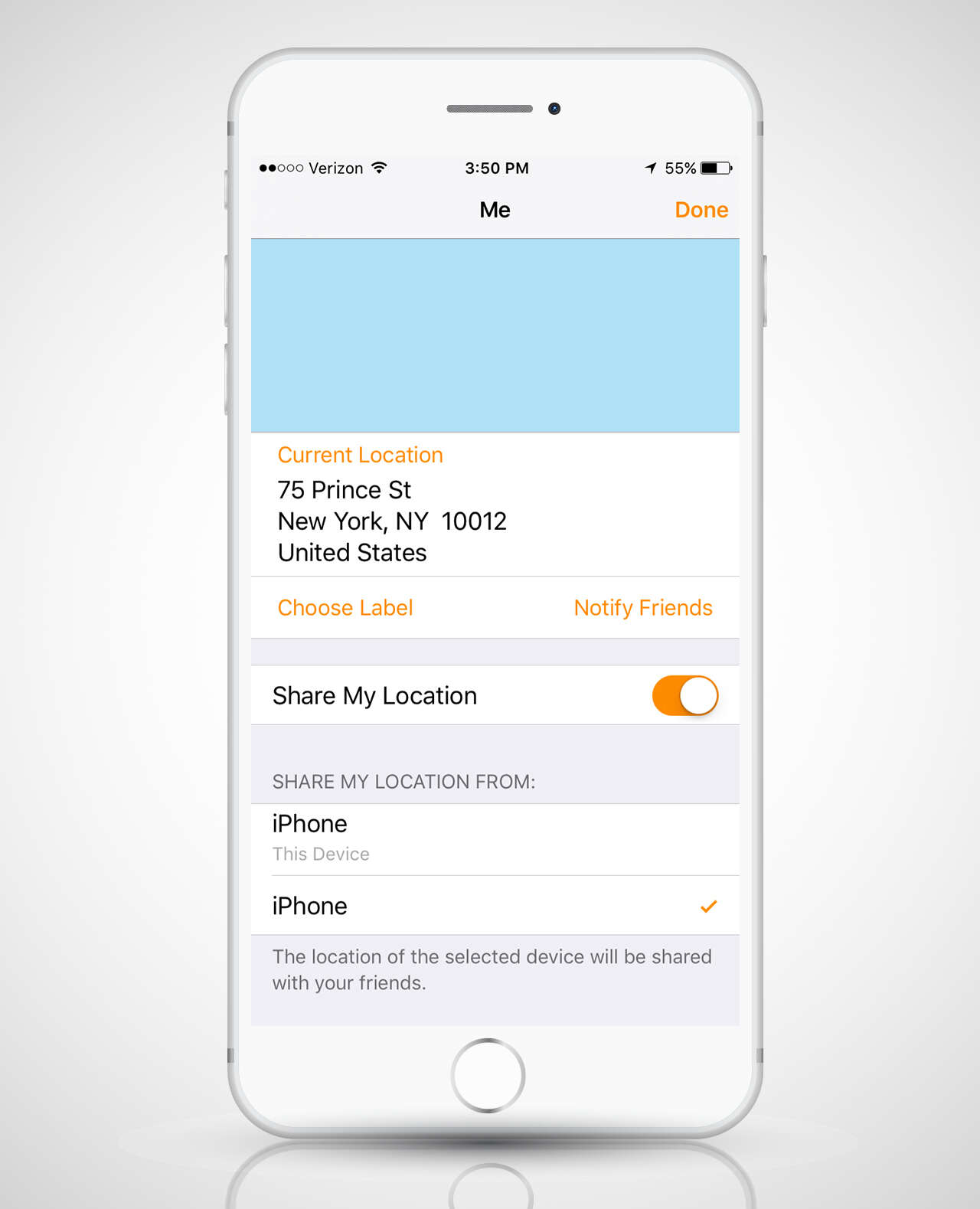 find my friends app in iphone 6
