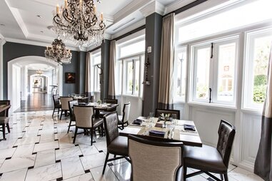 The dining area at The Drawing Room